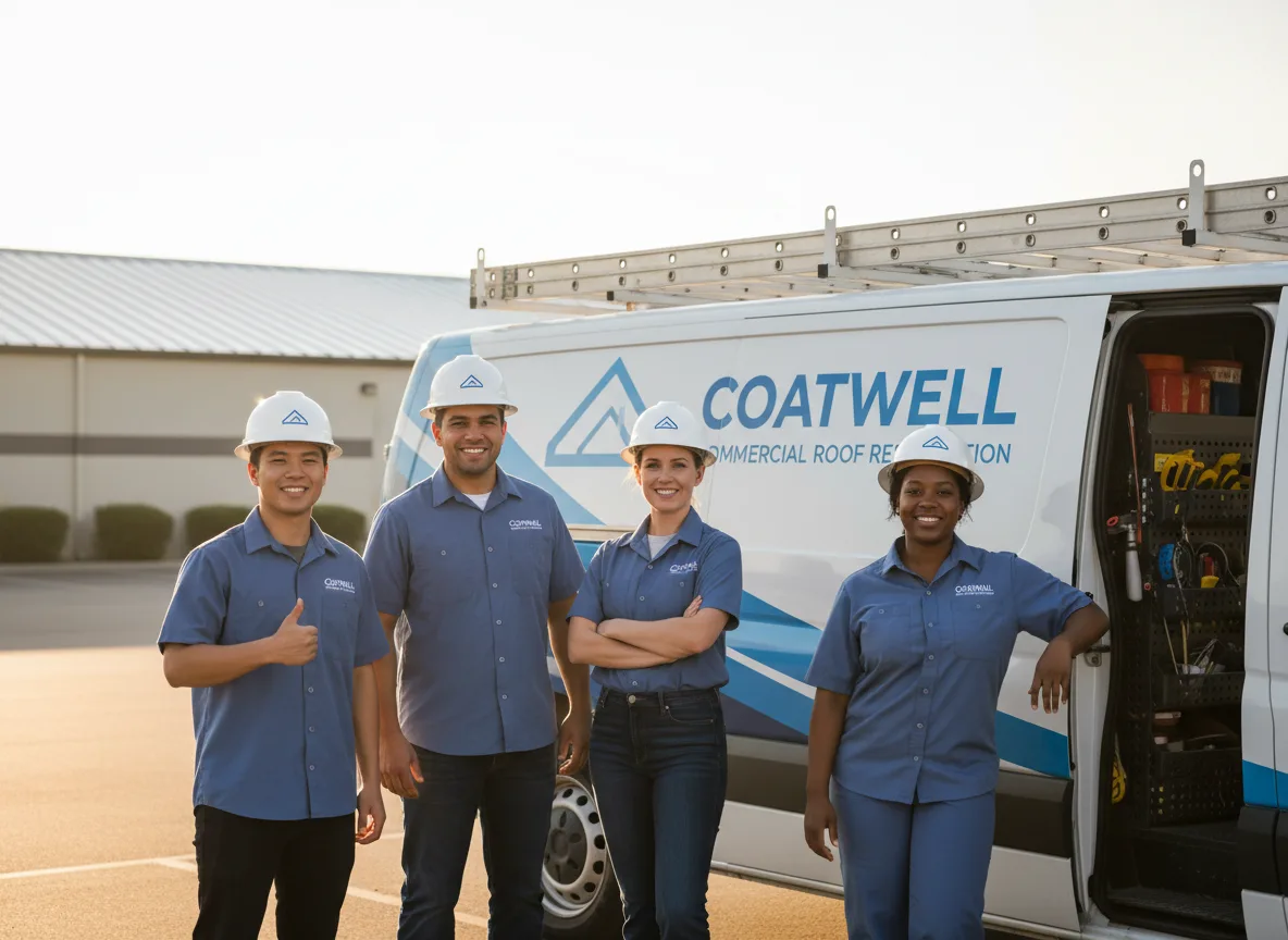 Commercial roof coating company in Morrow, GA